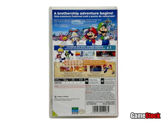Mario & Luigi: Brothership (Nintendo Switch, Английская версия, Б/У)