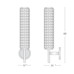 Настенный Светильник Bina Wall By Imperiumloft