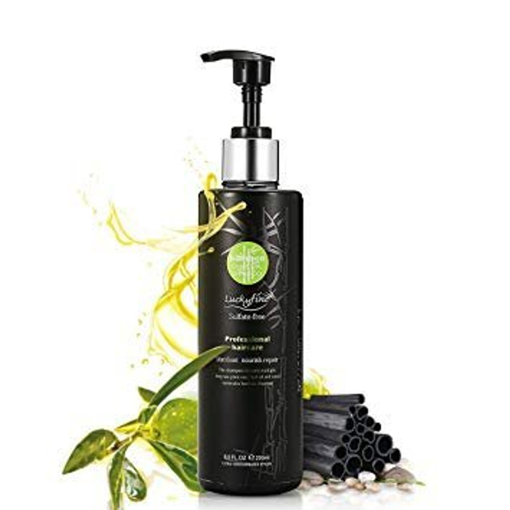 Шампунь для волос Bamboo Charcoal Контроль жирности Luckyfine Oil Control, 250 мл