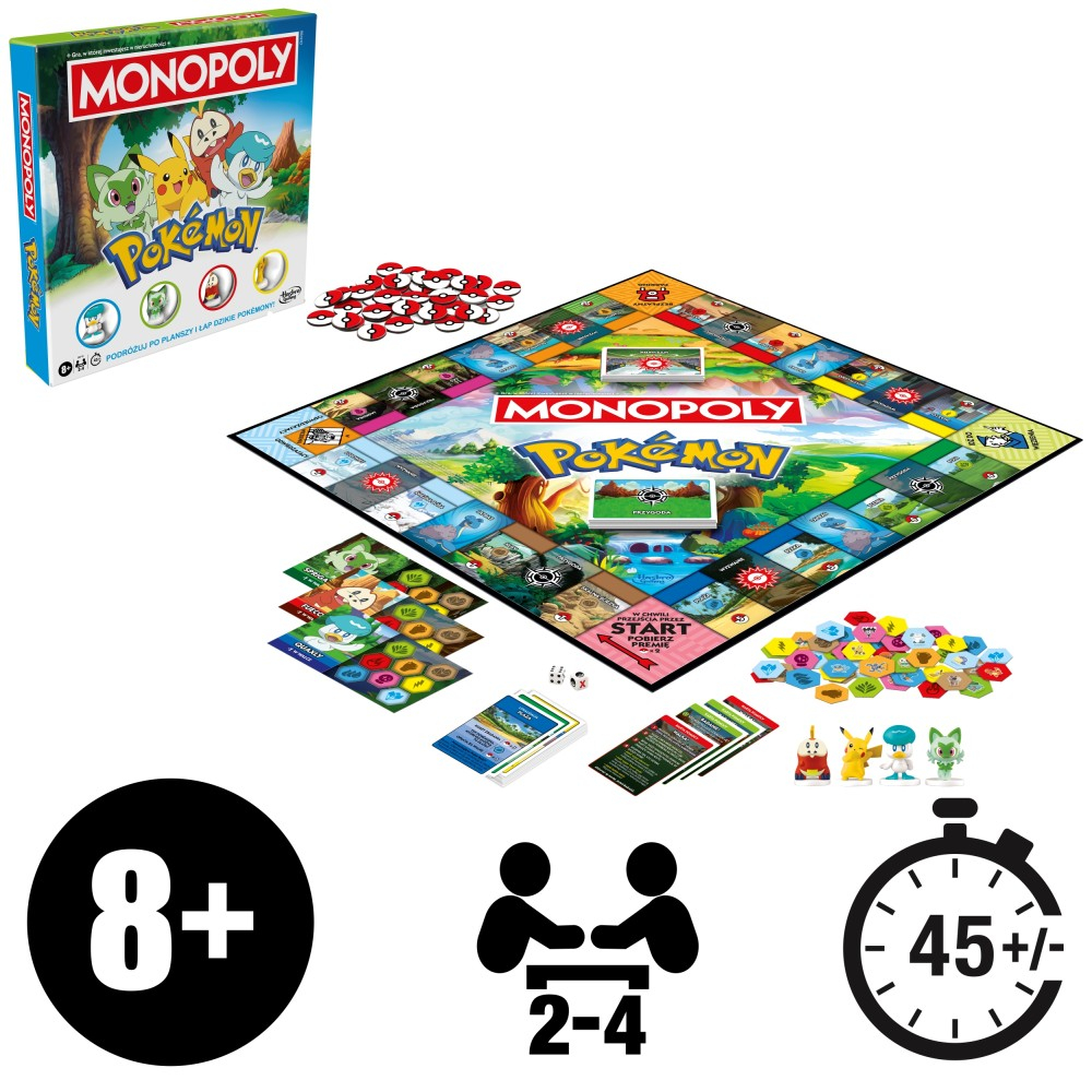 Настольная игра Hasbro Monopoly Pokemon G 1743 G07160716 — фото 5