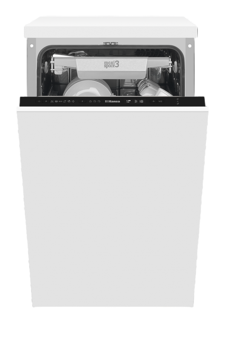Комплект встраиваемой техники: посудомоечная машина Hansa ZIM426EQ + микроволновая печь Hansa AMGB20E2GB