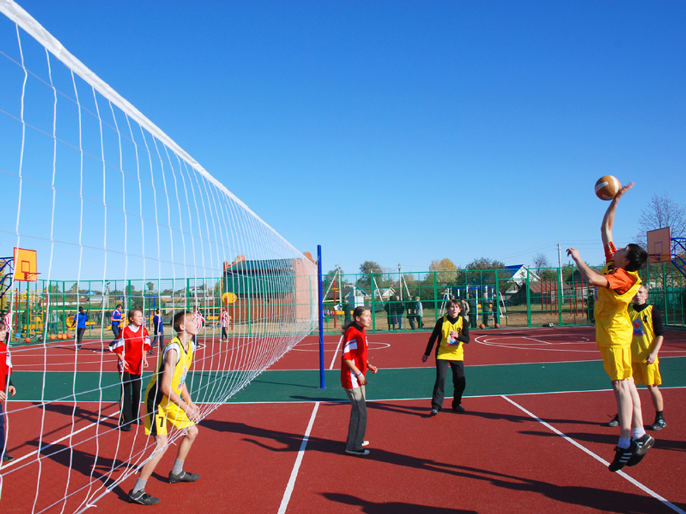 Волейбольная сетка со стойками Romana 204.17.00