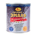 Грунт-эмаль по ржавчине 3 в 1 серая 3л "НОВБЫТХИМ" морозостойкая -10 °С.