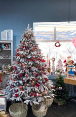 Ель искусственная заснеженная Альпийская