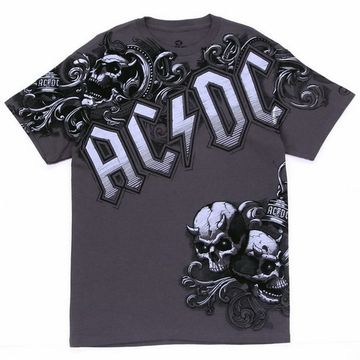 Футболка AC/DC Hell's Bells серая (234)