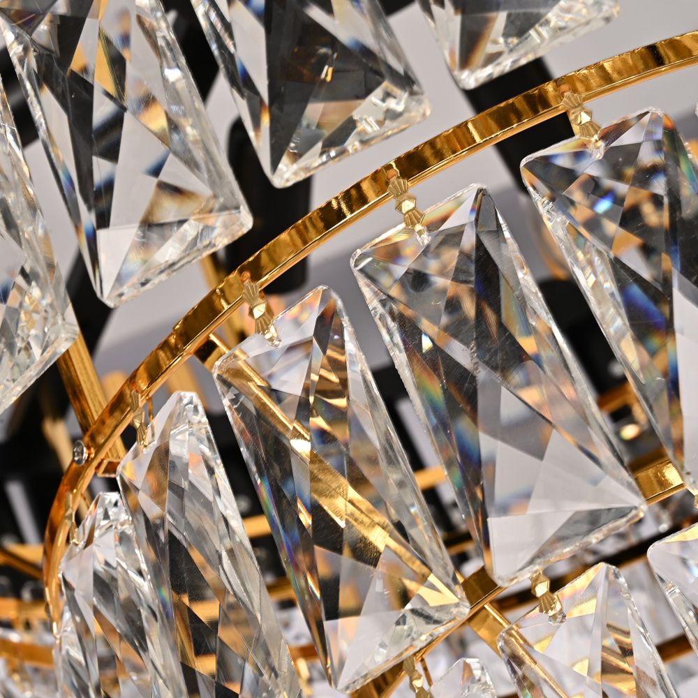 Подвесная Люстра Empire Black Chandelier Crystal D 70 By Imperiumloft