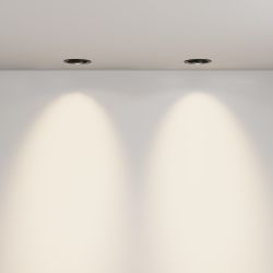 Светильник встраиваемый светодиодный Maytoni   DL105-12W3K-B