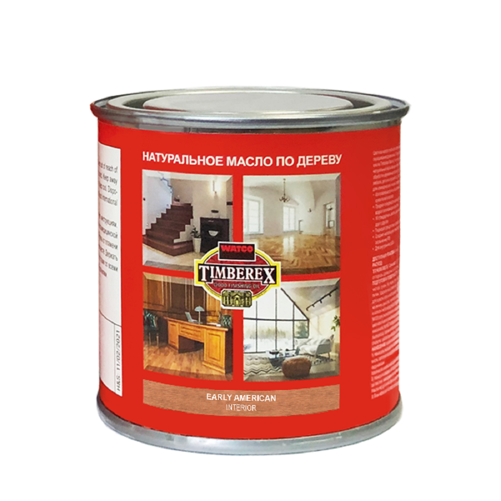 Масло Timberex Coloured Oil Early American/Ранняя америка PWR 400 1 л