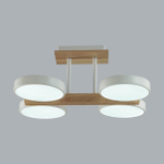 8030/72CL LEDIO LN25 264 белый, дерево/металл, акрил Потолочный светильник LED 72W 3000-6000К 220V PLATO