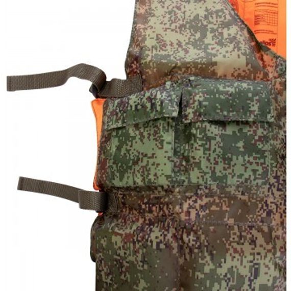 Страховочный жилет Helios Сузун кмф. (двухсторонний)