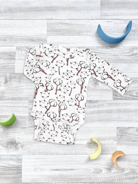 Боди Mjölk Хлопок с длинным рукавом