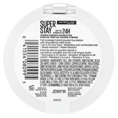 Maybelline, Super Stay, гибридная пудра-основа, 220, 6 г (0,21 унции)