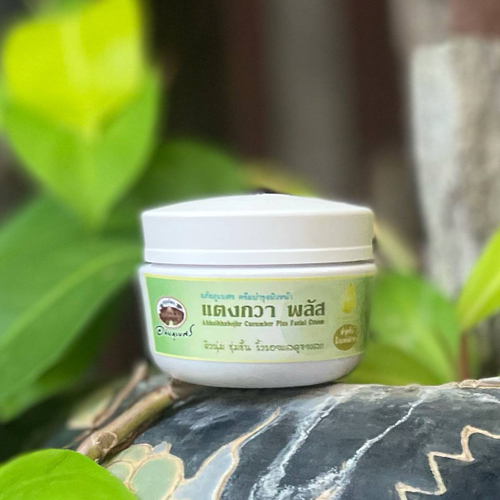 Крем для лица на основе экстракта Огурца и масла рисовых отрубей Cucumber Plus Facial Cream Abhaibhubejhr