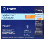 Trace, глицинат магния, в порошке, со вкусом апельсина, 30 пакетиков по 3 г (0,11 унции)