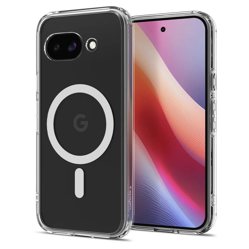 Чехол Spigen Ultra Hybrid Magsafe для Google Pixel 9a прозрачный белый