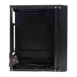 Корпус TESLA 1714U3BM, Без БП, mATX, чёрный, 2xUSB2, 1xUSB3 (TSL-1714U3-BM)