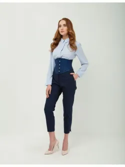 Шелковый аксессуарный корсет