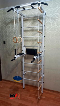 Монтаж шведской стенки Sv Sport в бетонные, кирпичные стены