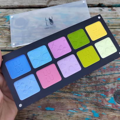 Набор пастели на 10 цветов " Весенняя нежность " в магнитном футляре