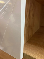 Компьютерный стол Селфи ПС-05 крафт/белый (шагрень)