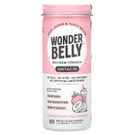 Wonderbelly, Antacid, клубничный молочный коктейль, 60 жевательных таблеток (1000 мг в каждой таблетке)
