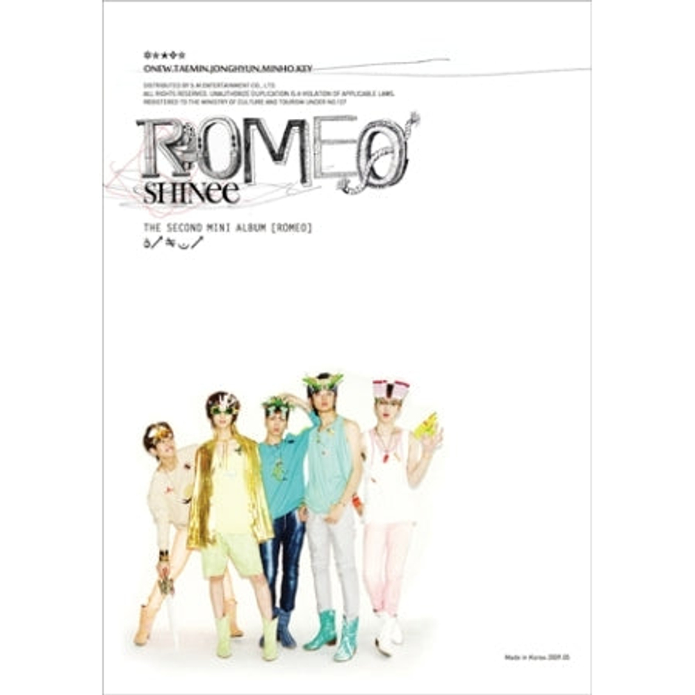 Альбом SHINEE - ROMEO 2nd Mini Album