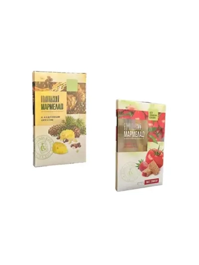 Мармелад с Кедровым орехом и Томатная клубничка