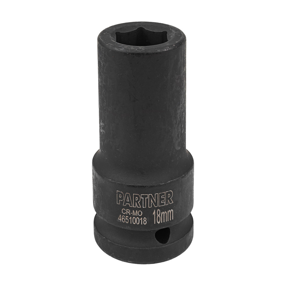 Головка ударная глубокая, 18мм (6гр) 3/4'' Partner PA-46510018