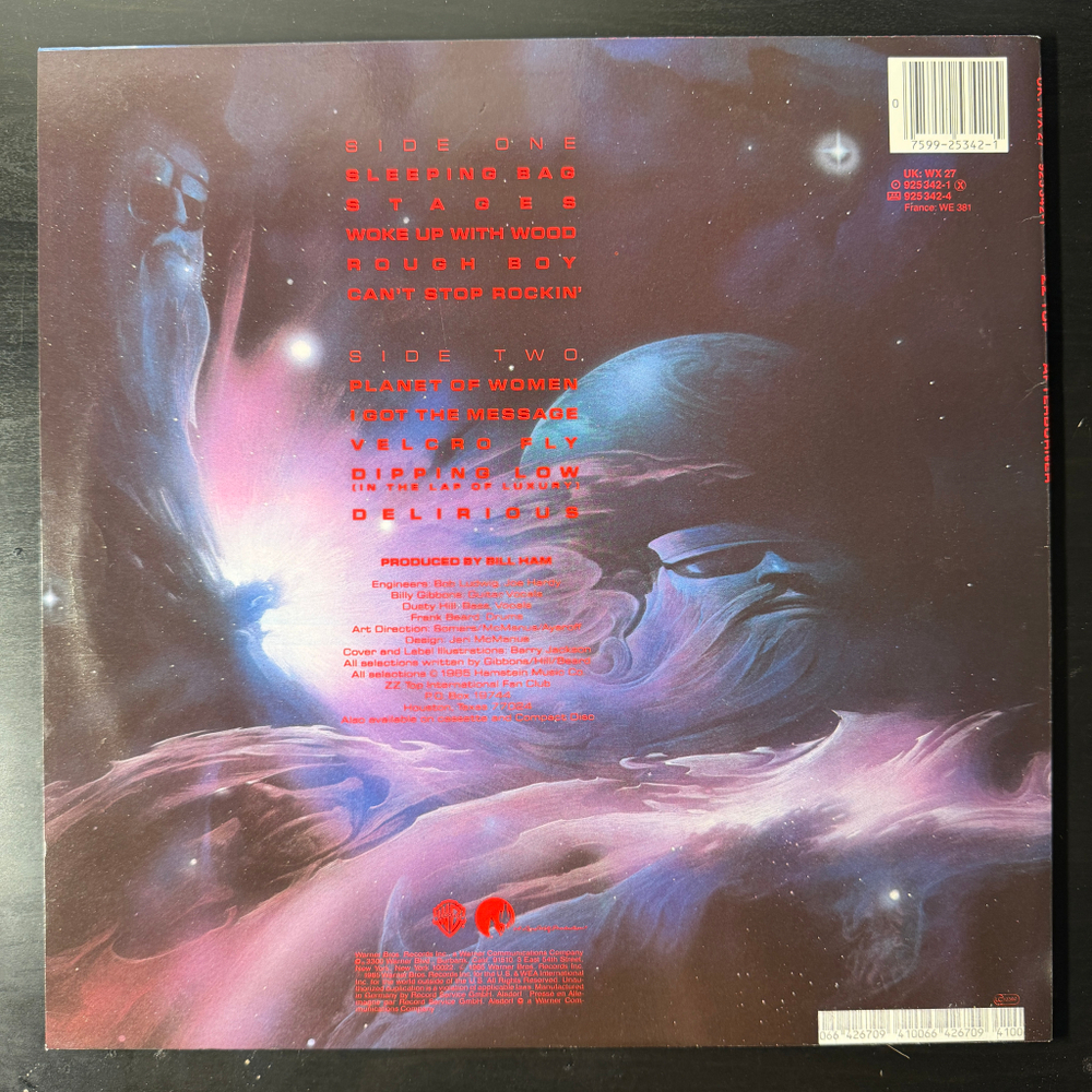 ZZ Top - Afterburner (Германия 1985г.)