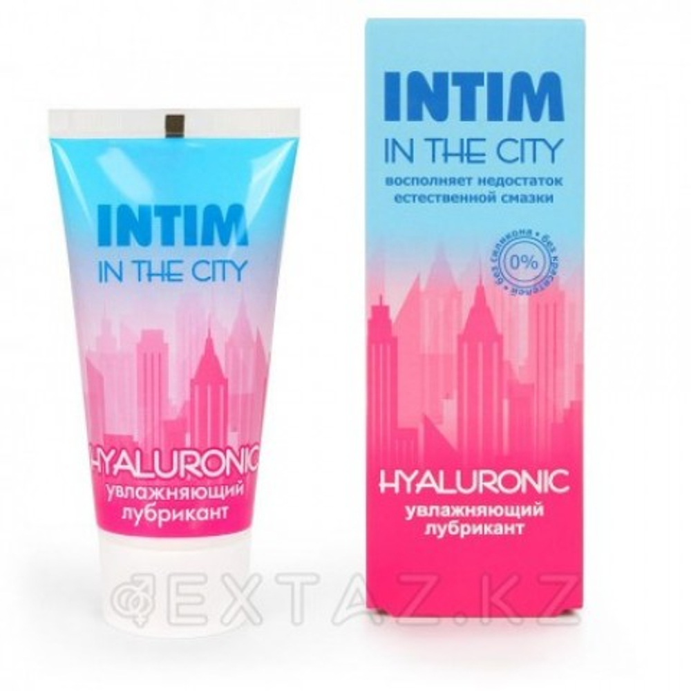 Лубрикант увлажняющий INTIM IN THE CITY HYALURONIC, 60 г