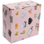 Салатник керамический «Райский сад» 17,5*8,5см, черный