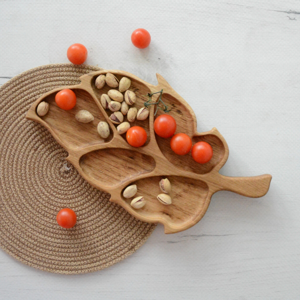 Менажница Лист, 5 отделов