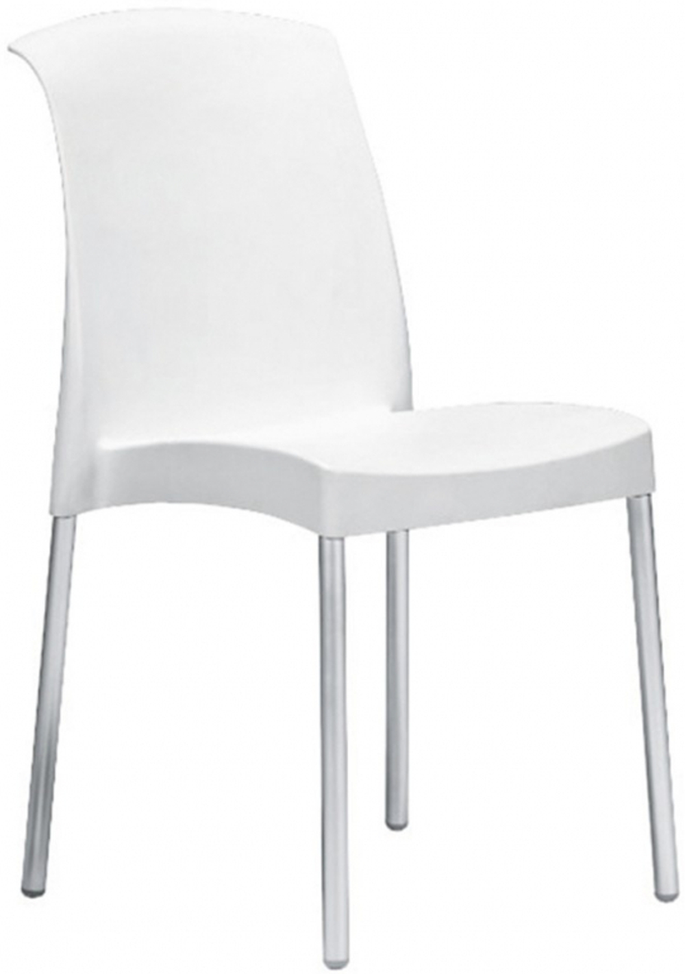 Стул пластиковый Scab Design Jenny, белый