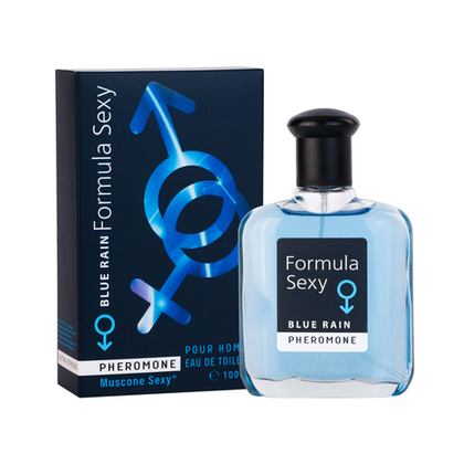 Вода туалетная с феромонами Formula Sexy Blue Rain (Формула Секси Блю Рейн) - 100ml for men