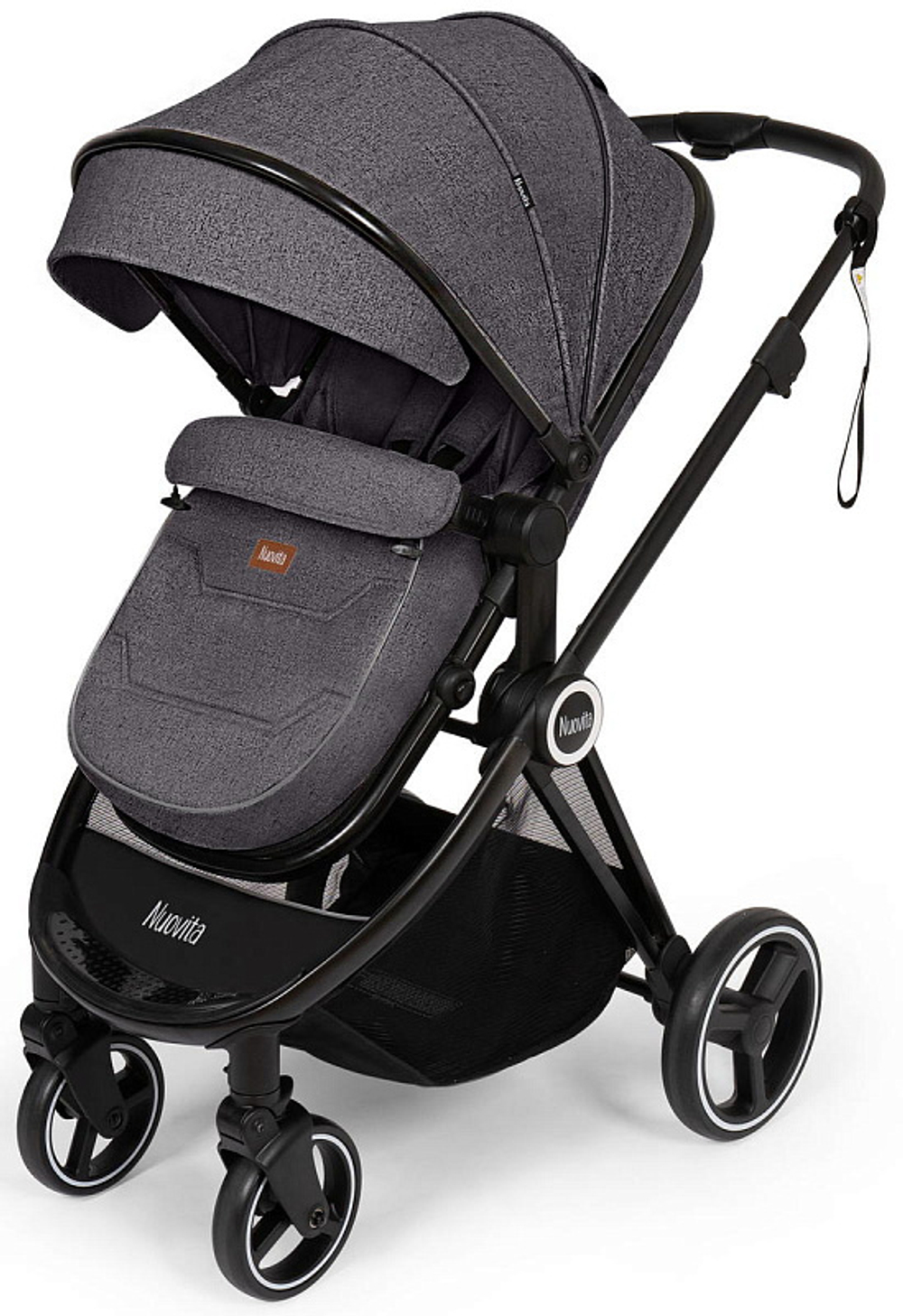 Детская коляска Nuovita Luno 2 в 1 Grigio/Серый