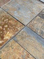 Плитка-сланец мультиколор, натуральный скол Pharaon 600x600x10