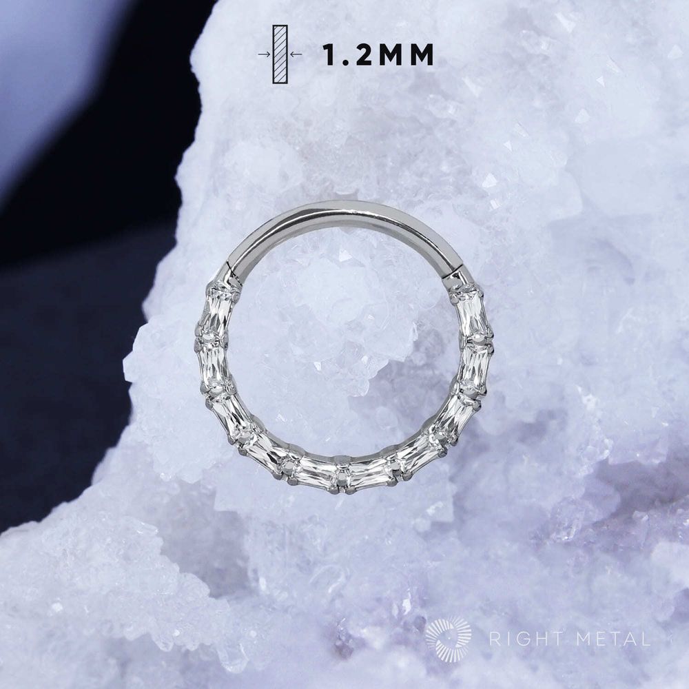 Кликер Side Rectangle Crystal 1.2мм