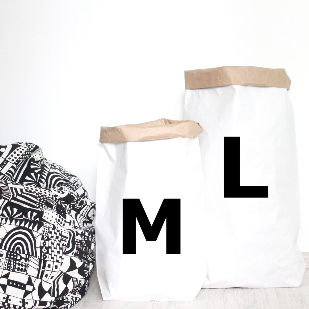 Эко-мешок размера L (75*50 см) именной