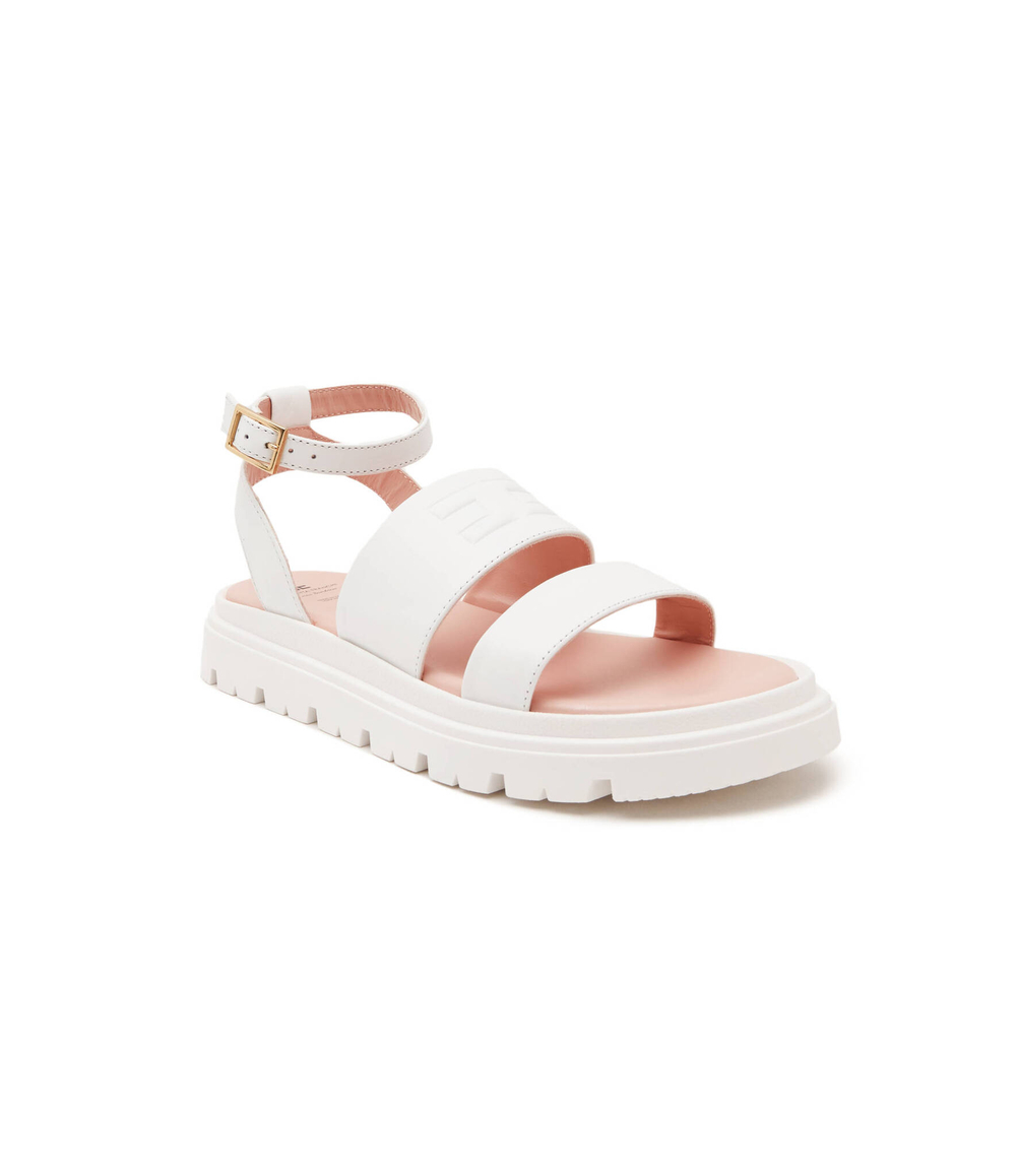 Кожаные босоножки la mia bambina Elisabetta Franchi - белый(F4A2 E0068 0238100)