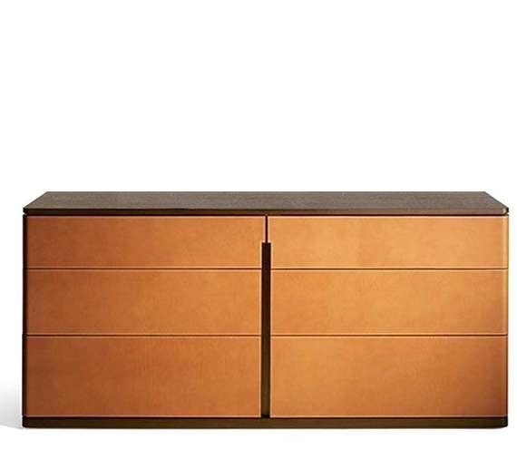 Комод с 6 ящиками Fidelio Notte, 155х70 см