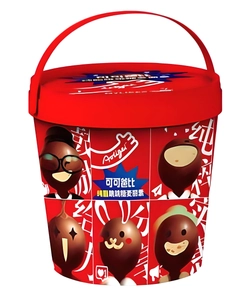 Конфеты в шоколадной глазури с взрывной карамелью Аолигей