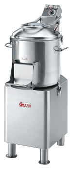 Картофелечистка Sirman PPJ 20 380В + стенд 40300056 + фильтр 40300059