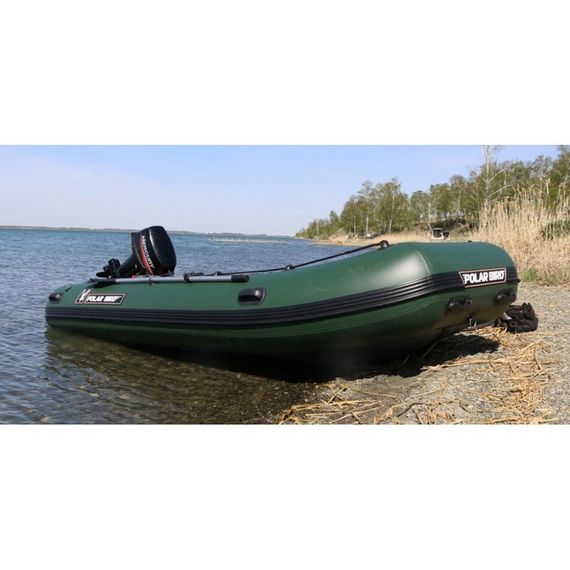 Лодка Polar Bird PB-385M НДНД Merlin (банки и танец из стеклокомпозита)