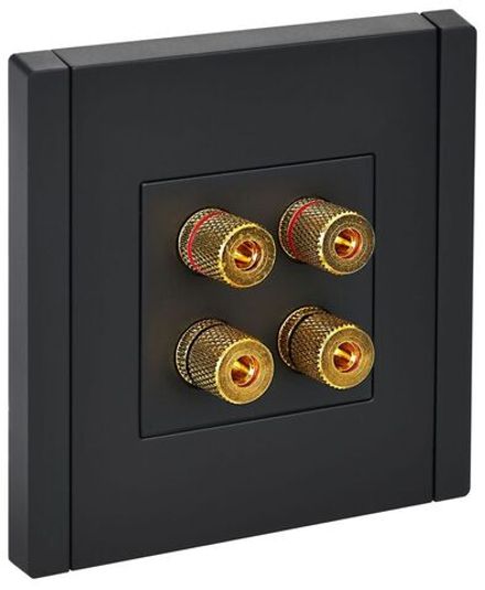 Аудиорозетка 4-м FORTE&PIANO FP139 черн. IEK FP-S40-K02