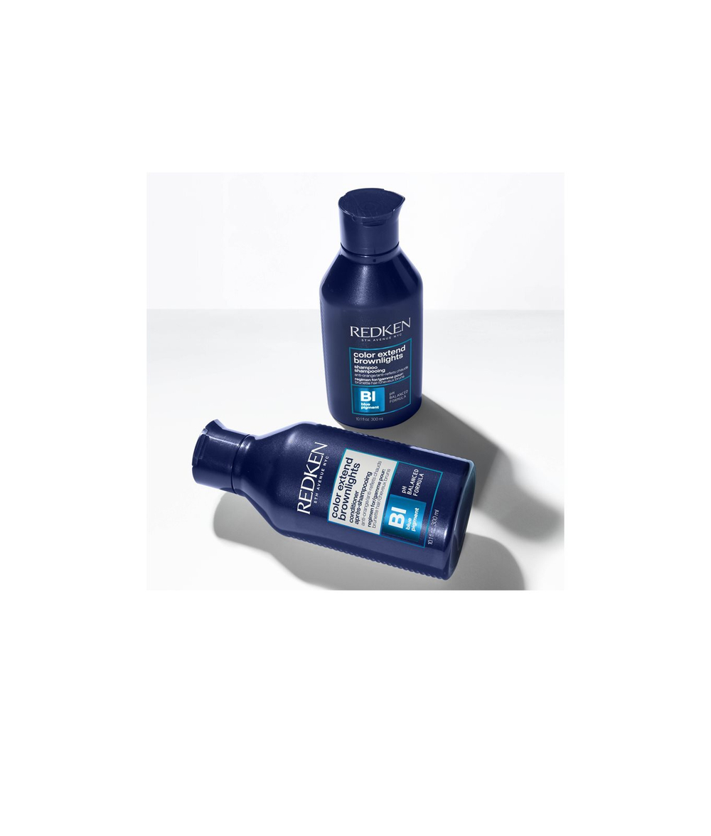 Redken Color Extend Brownlights - оттеночный шампунь шампунь нейтрализующий рыжие оттенки /   300  ml  / GTIN 3474636977055