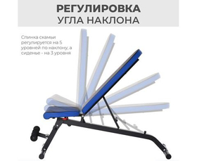 Скамья силовая универсальная DFC D848