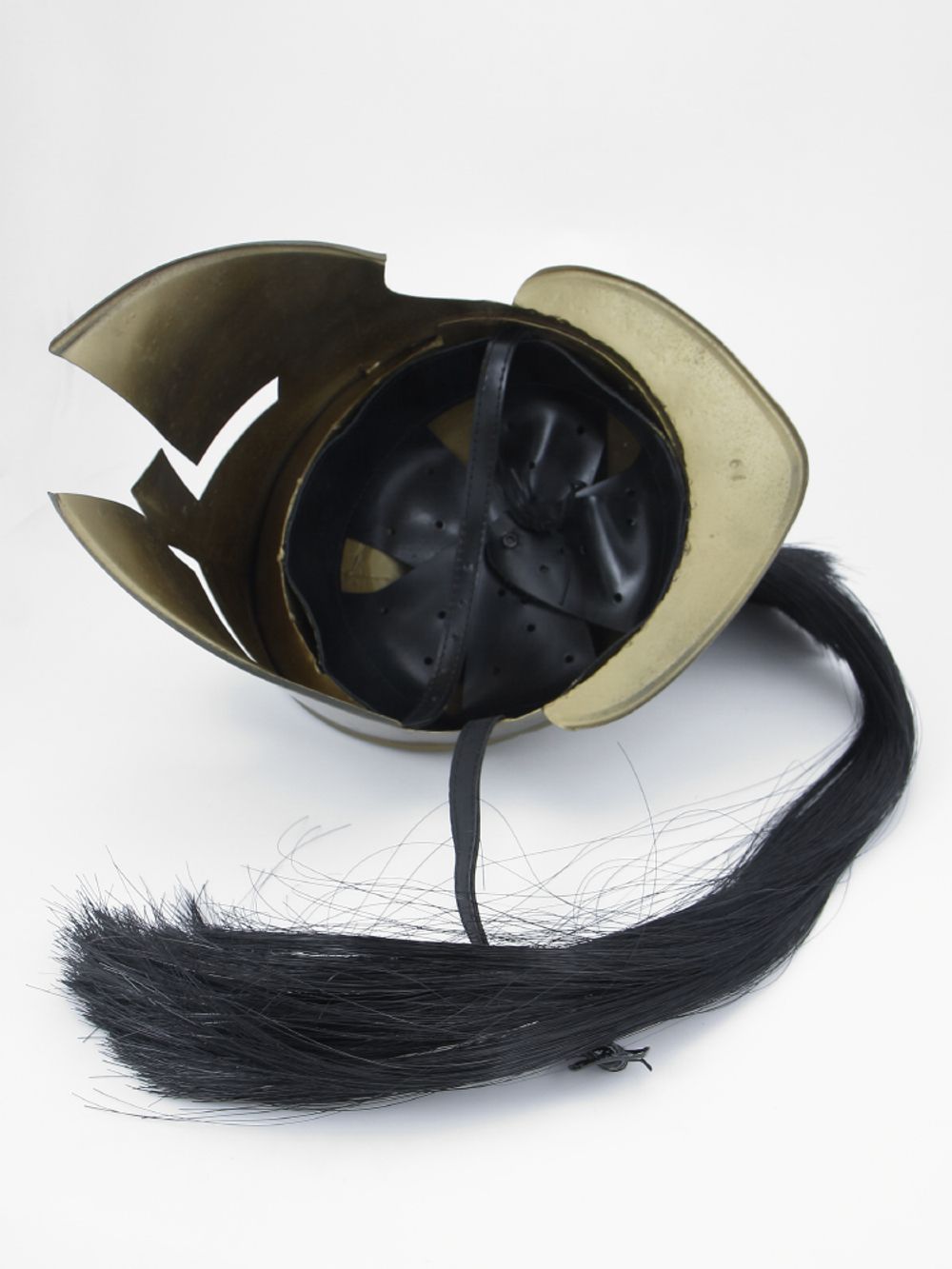 Nautical Шлем Спартанский Царь Леонид с черным плюмажем