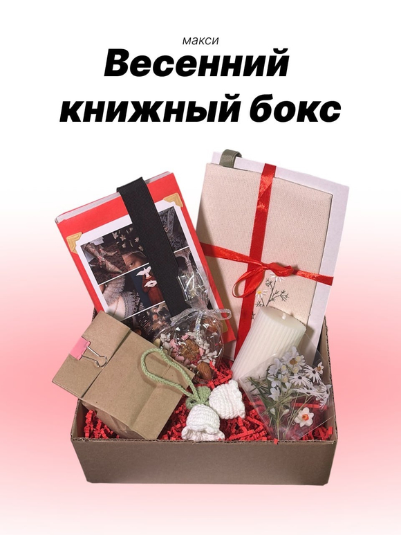 Весенний книжный бокс maxi