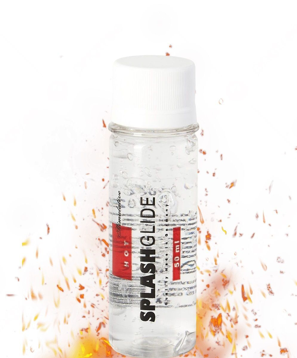 Возбуждающий лубрикант на водной основе Splashglide Hot Stimulative - 50 мл.