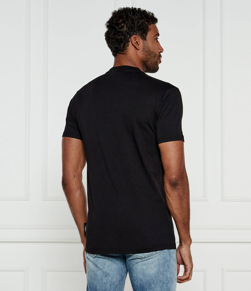 Футболка Lamina Tiger Plein Sport - черный(MTK8009 STE001N)